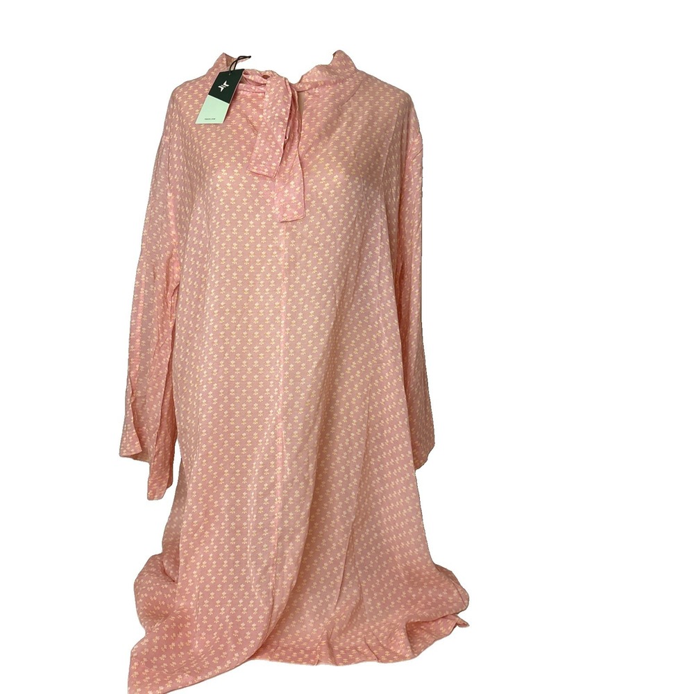 Tuckernuck Petite Lantana Sushi Voile Marseille Swim Coverup In Pink Size XXL